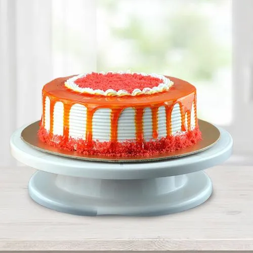 Delicate Red Velvet Cake Delight