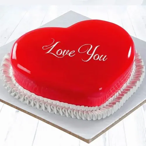 Satisfying Love You Strawberry Cake Delight