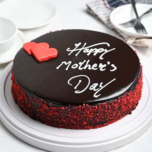 Scrumptious Happy Mothers Day Chocolate Cake