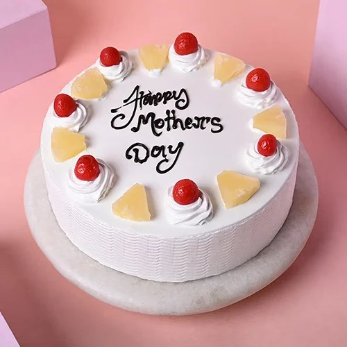 Delicious Happy Mothers Day Pineapple Cake