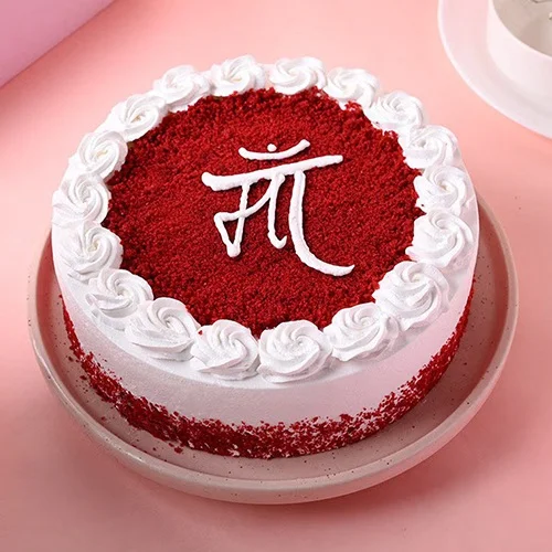 Scrumptious Red Velvet Cake for Maa