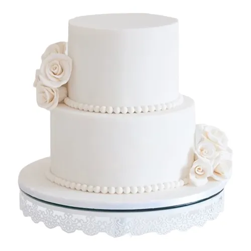 Online Two-Tier  Wedding Cake