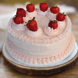 Yearning’s Satisfaction 1 Lb Strawberry Cake from 3/4 Star Bakery Yearning’s Satisfaction 1 Lb Strawberry Cake from 3/4 Star Bakery