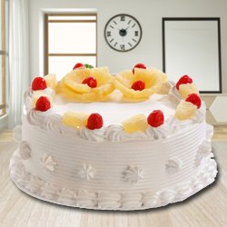 Taste of Success 2.2 Lb Eggless Pineapple Cake from 3/4 Star Bakery Taste of Success 2.2 Lb Eggless Pineapple Cake from 3/4 Star Bakery