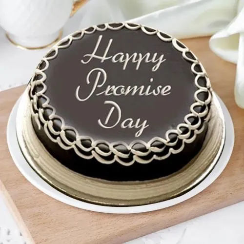 Blissful Selection of Dark Chocolate Cake for Promise Day