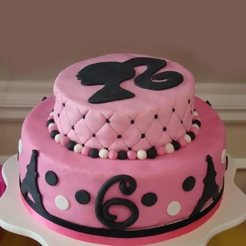 Lavish Kids Party Special 2 Tier Barbie Cake