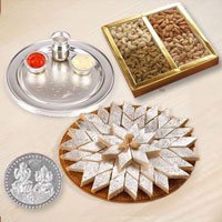 Haldiram Kaju Katli , Dryfruits N Thali , Free Coin Haldiram Kaju Katli , Dryfruits N Thali , Free Coin