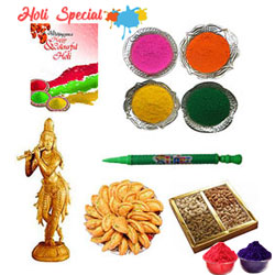 Play Holi with Lord Krishna Gift Hamper Play Holi with Lord Krishna Gift Hamper