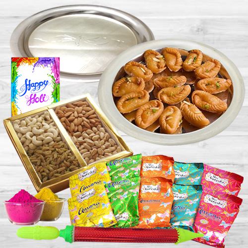 Spectacular Holi Delights Hamper Spectacular Holi Delights Hamper