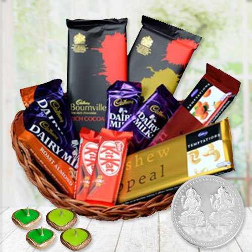 Irresistible Arrangement of Rich Chocolate Goodies Irresistible Arrangement of Rich Chocolate Goodies