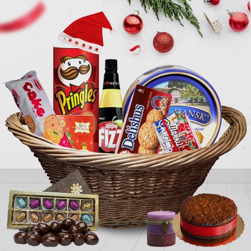 Sweet Sensation Christmas Gift Basket Sweet Sensation Christmas Gift Basket