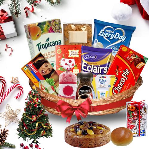 Delicious Christmas Treasure Basket<br> Delicious Christmas Treasure Basket<br>