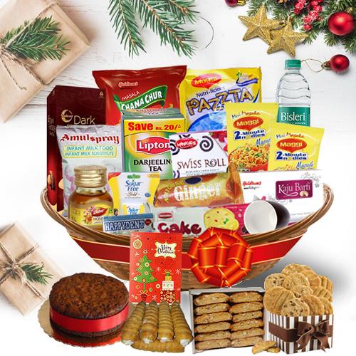 Fascinating X-mas Celebration Hamper<br> Fascinating X-mas Celebration Hamper<br>