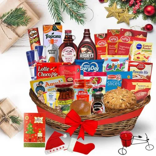 Exotic Christmas Brunch Basket<br>