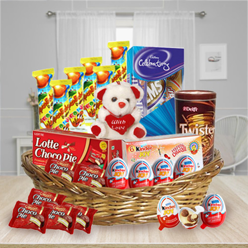 Superb Arrangement of Kids Chocolates Superb Arrangement of Kids Chocolates