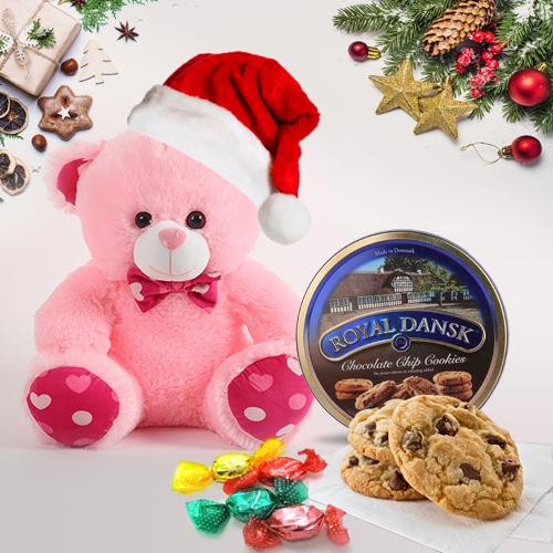 Captivating Teddy Bear and Chocolates Captivating Teddy Bear and Chocolates