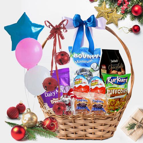 Splendid Christmas Kids Celebration Basket
Splendid Christmas Kids Celebration Basket