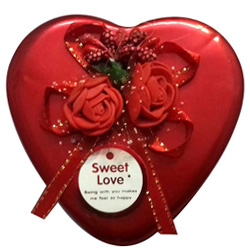 Beautiful Heart Shape Box of Assorted Chocolates Beautiful Heart Shape Box of Assorted Chocolates