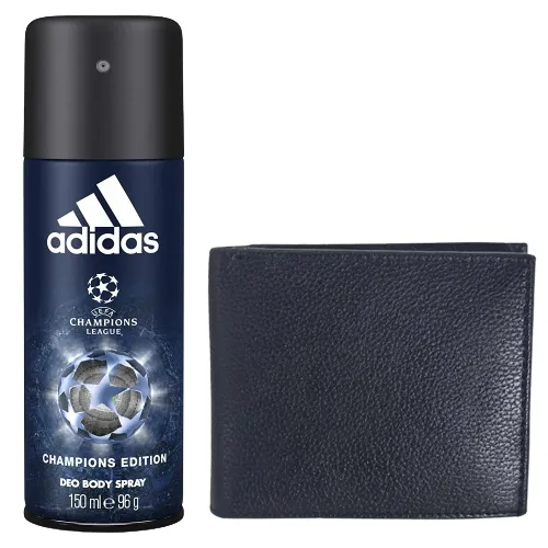 Sending Addidas Deo Spray and Longhorns Leather Wallet Sending Addidas Deo Spray and Longhorns Leather Wallet