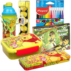 Pretty Presentation of Gift Items for Kids Pretty Presentation of Gift Items for Kids