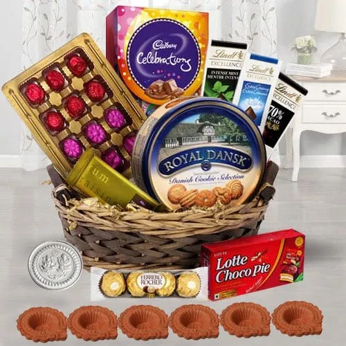 Marvelous Diwali Chocolates Gift Basket for Family