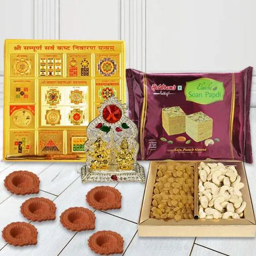 Auspicious Sarva Kashta Nivaran Yantra Combo for Diwali