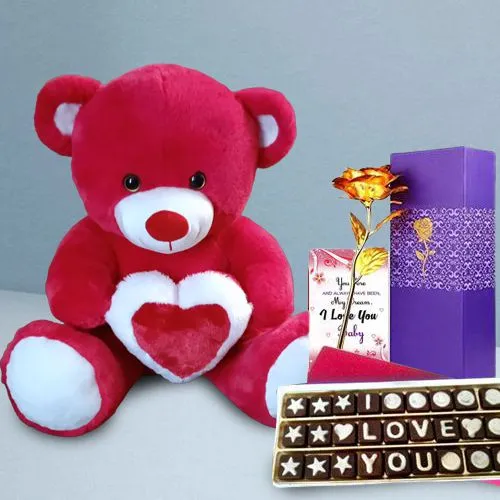 Impressive Red Teddy with 