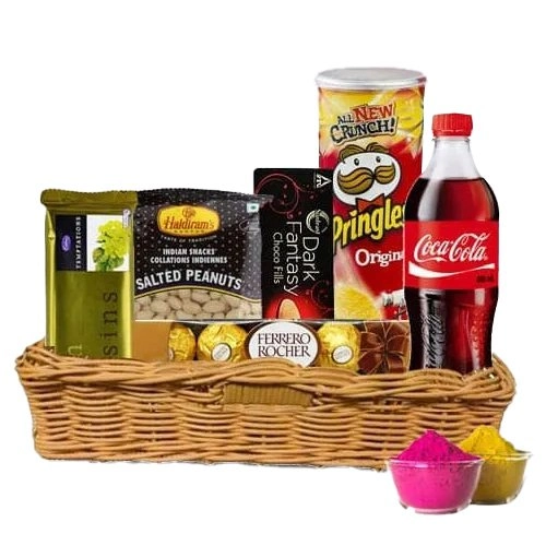 Marvelous Snacks Gift Hamper for Holi