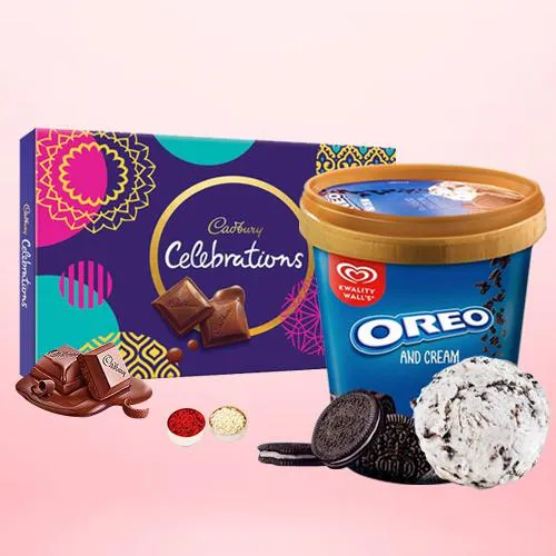 Perfect Combo of Cadbury Celebration with Kwality Walls Oreo Ice Cream