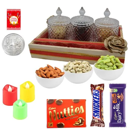 Assorted Premium Chocolates n Nuts Diwali Gift Hamper