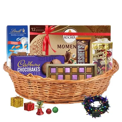 Enjoyable Christmas Celebration Gift Basket