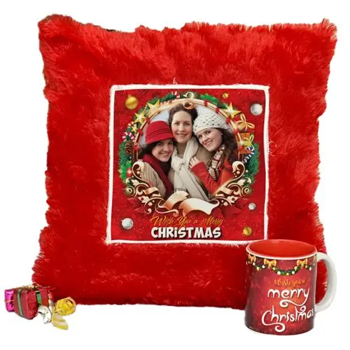 Christmas Special Personalized Pillow N Mug Combo
