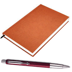 Special Gift Hamper containing a New Year Diary, a New Year Greetings Card and a Parker Pen Special Gift Hamper containing a New Year Diary, a New Year Greetings Card and a Parker Pen