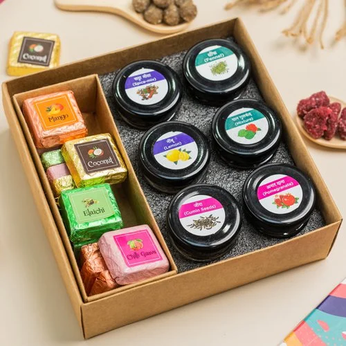 Irresistible Gift Pack of Assorted Mukhwas N Chocolates