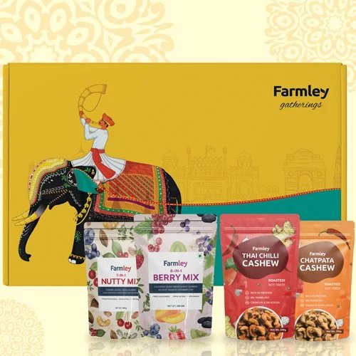 Marvelous Farmley Treat in Yellow Premium Board Box