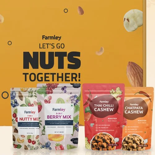 Lets Go Nuts Together Gift Pack from Farmley