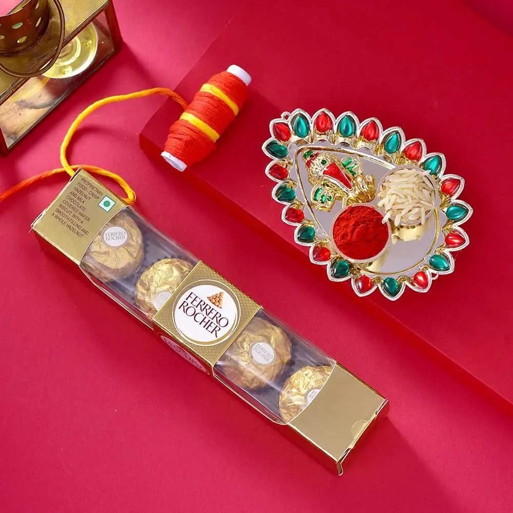 Ganesha Blessings Bhaidooj Delight Set Ganesha Blessings Bhaidooj Delight Set