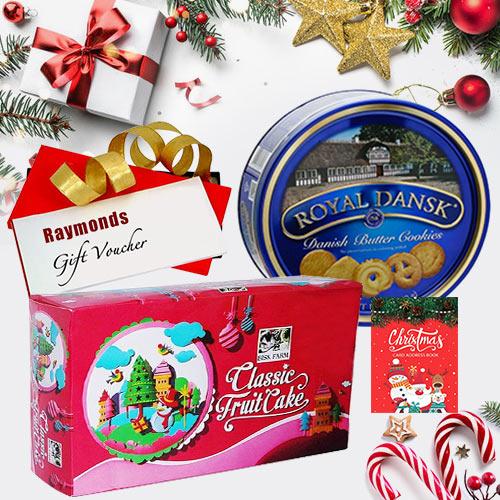 Wonderful X-mas Hamper with Lip Smacking Delicacy Wonderful X-mas Hamper with Lip Smacking Delicacy