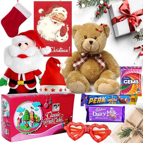 Delightful X-mas Hamper with Unlimited Happiness Delightful X-mas Hamper with Unlimited Happiness