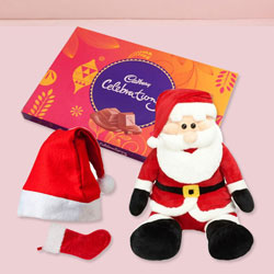 Lovable X-mas Hamper with Hint of Affection Lovable X-mas Hamper with Hint of Affection