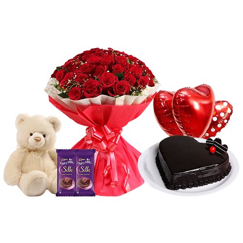 Online Combo Gift Hamper for Rose Day Online Combo Gift Hamper for Rose Day