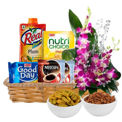 Basket of Healthy Gourmets Basket of Healthy Gourmets