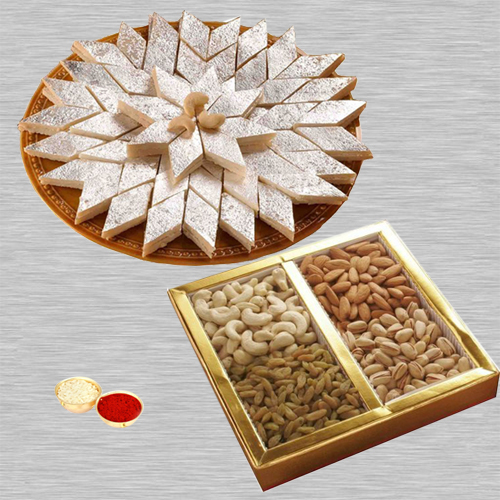 Kaju Kaltli with Dry Fruits Kaju Kaltli with Dry Fruits