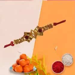 Arresting Laddoos made of Pure Ghee and a Charismatic Rakhi Arresting Laddoos made of Pure Ghee and a Charismatic Rakhi