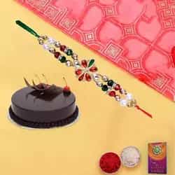 Tasty Cake in Happy Raksha Bandhan Day Tasty Cake in Happy Raksha Bandhan Day