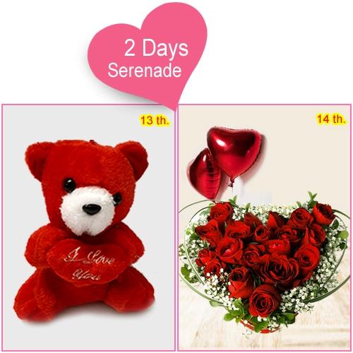 Exclusive 2-Day Serenade Gift for V-Day Exclusive 2-Day Serenade Gift for V-Day