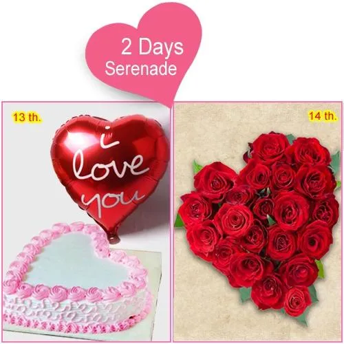 Amazing 2-Day Serenade Combo for Her