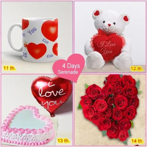 Shop Online for 4 Day Serenade Gift for V-Day
