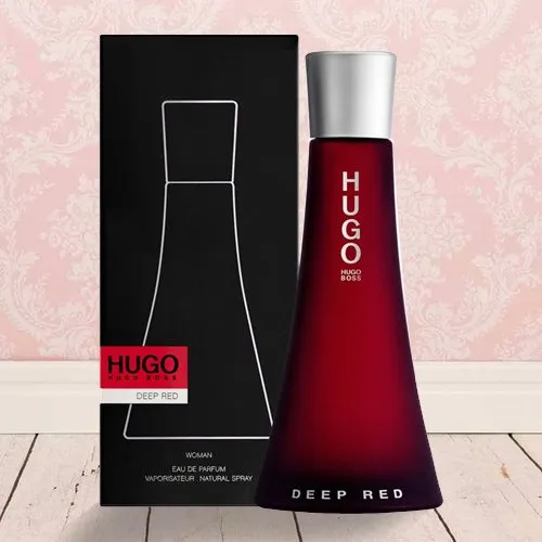 Deep Red by Hugo Boss For women 90ml. EDP