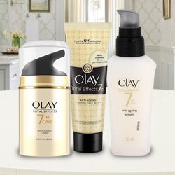 Elegant Assortment of Olay Skin Care Products Elegant Assortment of Olay Skin Care Products